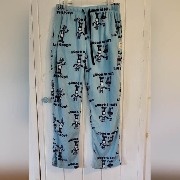 Life Is Good Other - Life Is Good BBQ Camping Print Fleece Bottoms